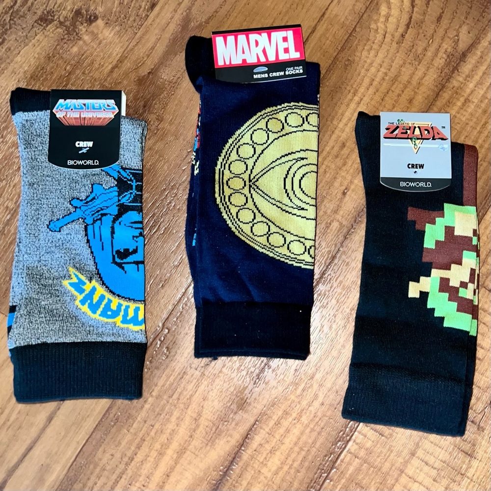 SOLD OUT New Pairs Of Men’s/Boy’s Socks. Sizes 10-13. 2 Left.